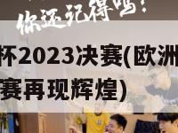 欧洲杯2023决赛(欧洲杯2023决赛再现辉煌)