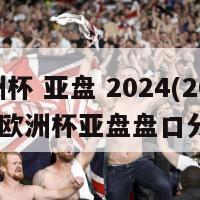 欧洲杯 亚盘 2024(2024年欧洲杯亚盘盘口分析)